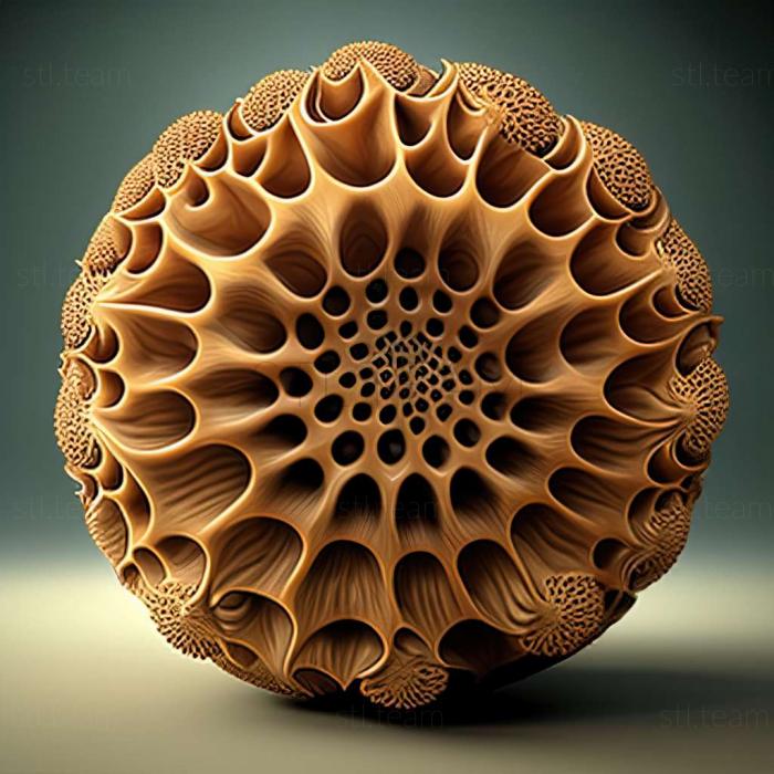 3D model Edilemma foraminifera (STL)